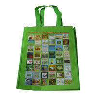 湖州LB11覆膜无纺布广告袋